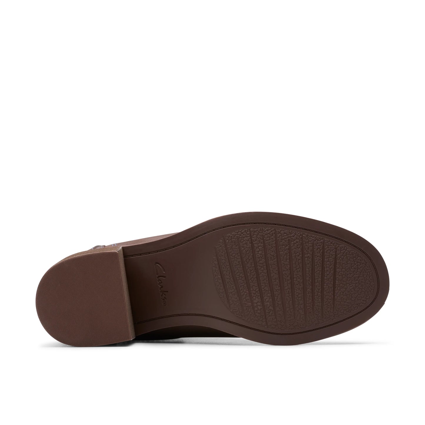 Botines De La Marca Clarks Para Mujer Modelo Chamberly Top Dark Brown Leather En Color Marrón
