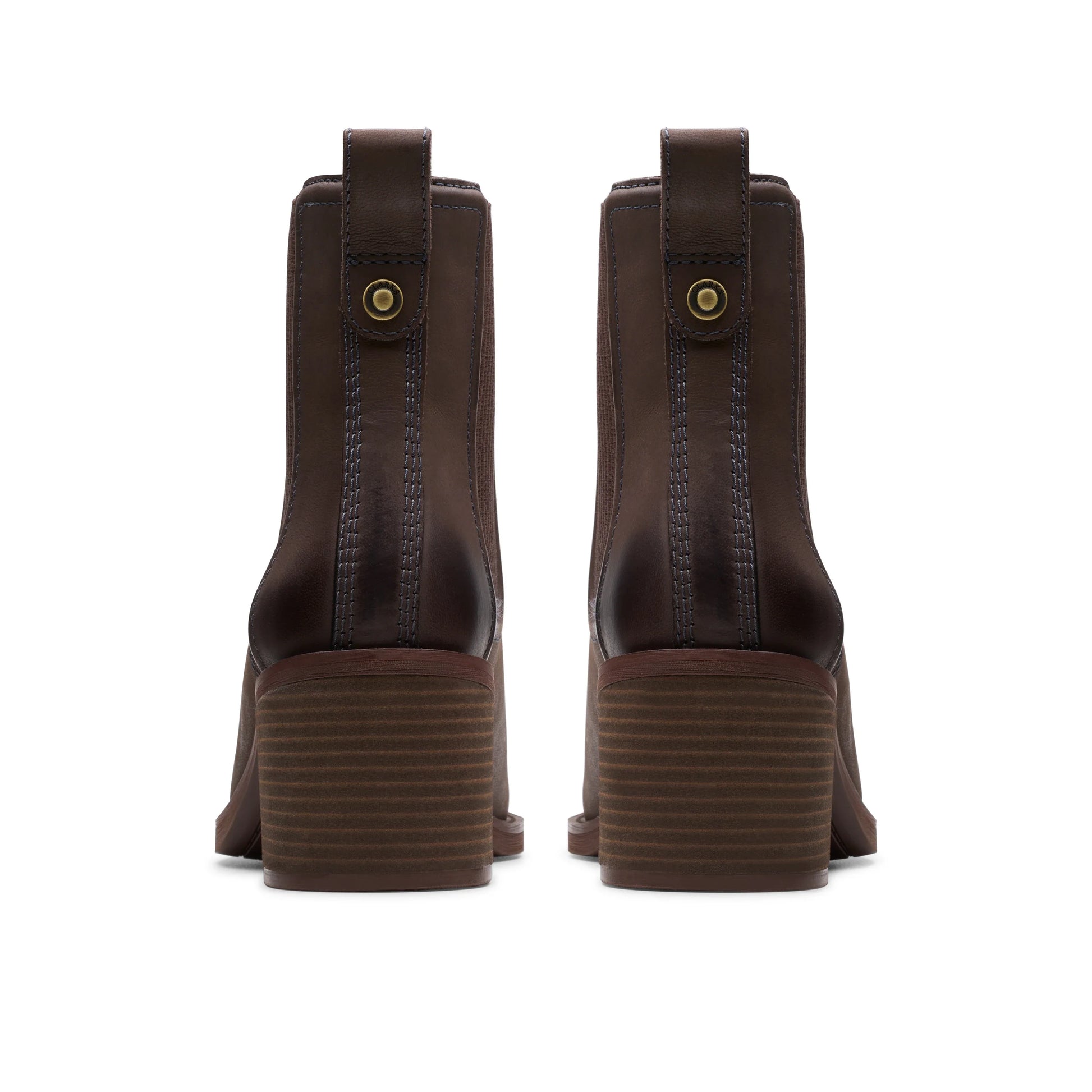 Bottes pour femmes Clarks, Chamberly Top Dark Brown, en marron.