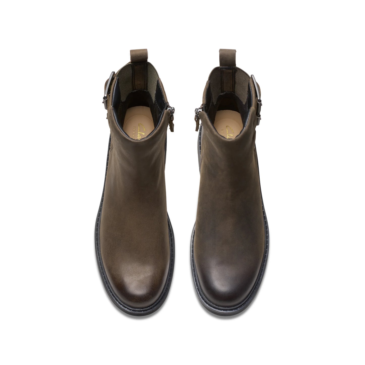 Botas De La Marca Clarks Para Mujer Modelo Orinoco2 Bay Mole Grey Leather En Color Gris