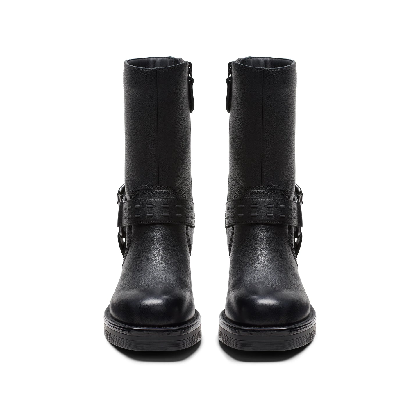 Botas De La Marca Clarks Para Mujer Modelo Rebelle Up Black Leather En Color Negro