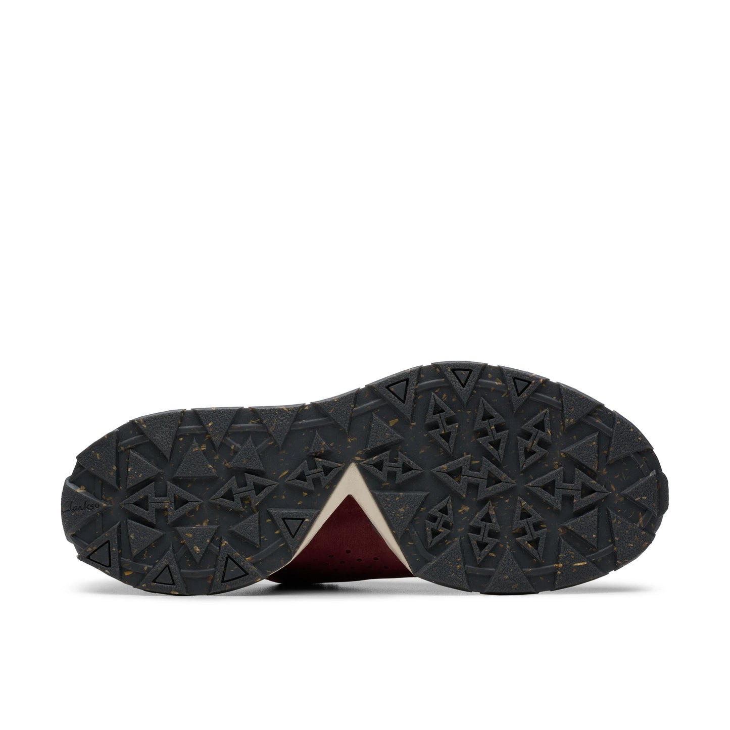 Sneakers De La Marca Clarks Para Mujer Modelo Craft Speed Burgundy Nubuck En Color Rojo