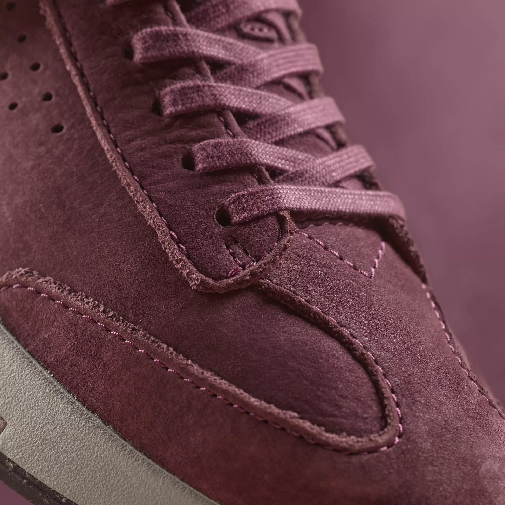 Sneakers De La Marca Clarks  Para Mujer Modelo Craft Speed Burgundy Nubuck En Color Rojo