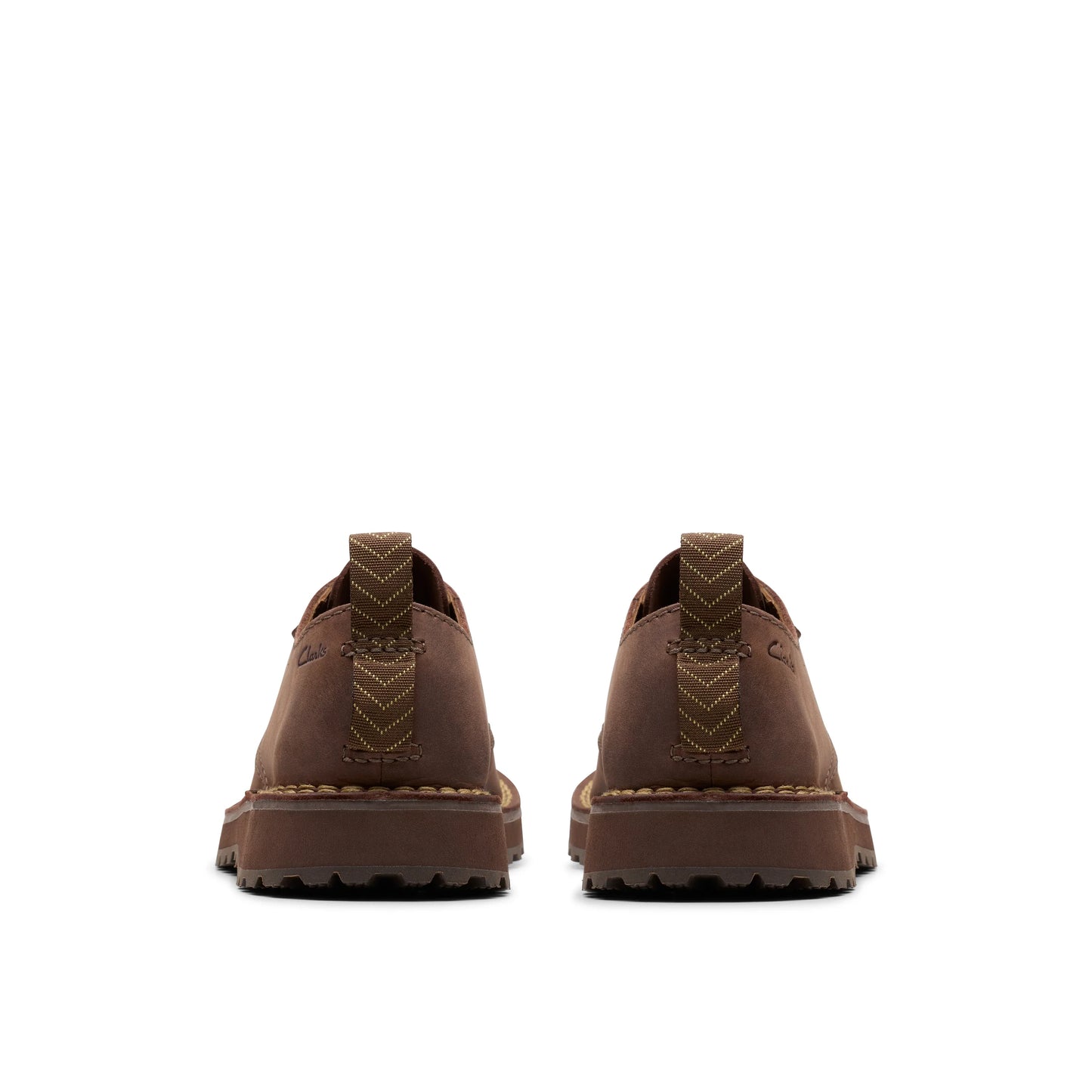 Zapatos Casual De La Marca Clarks Para Hombre Modelo Solsbury Lace Dark Brown Leather En Color Marrón