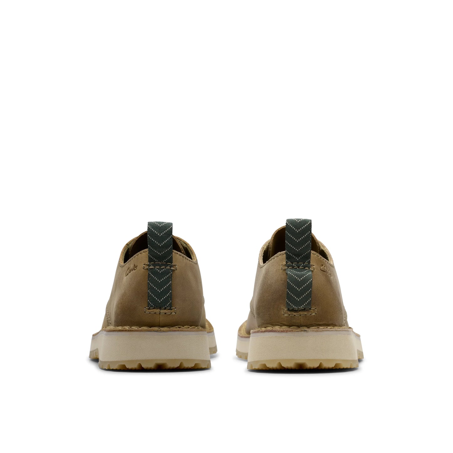 Zapatos Casual De La Marca Clarks Para Hombre Modelo Solsbury Lace Dark Sand Leather En Color Beige