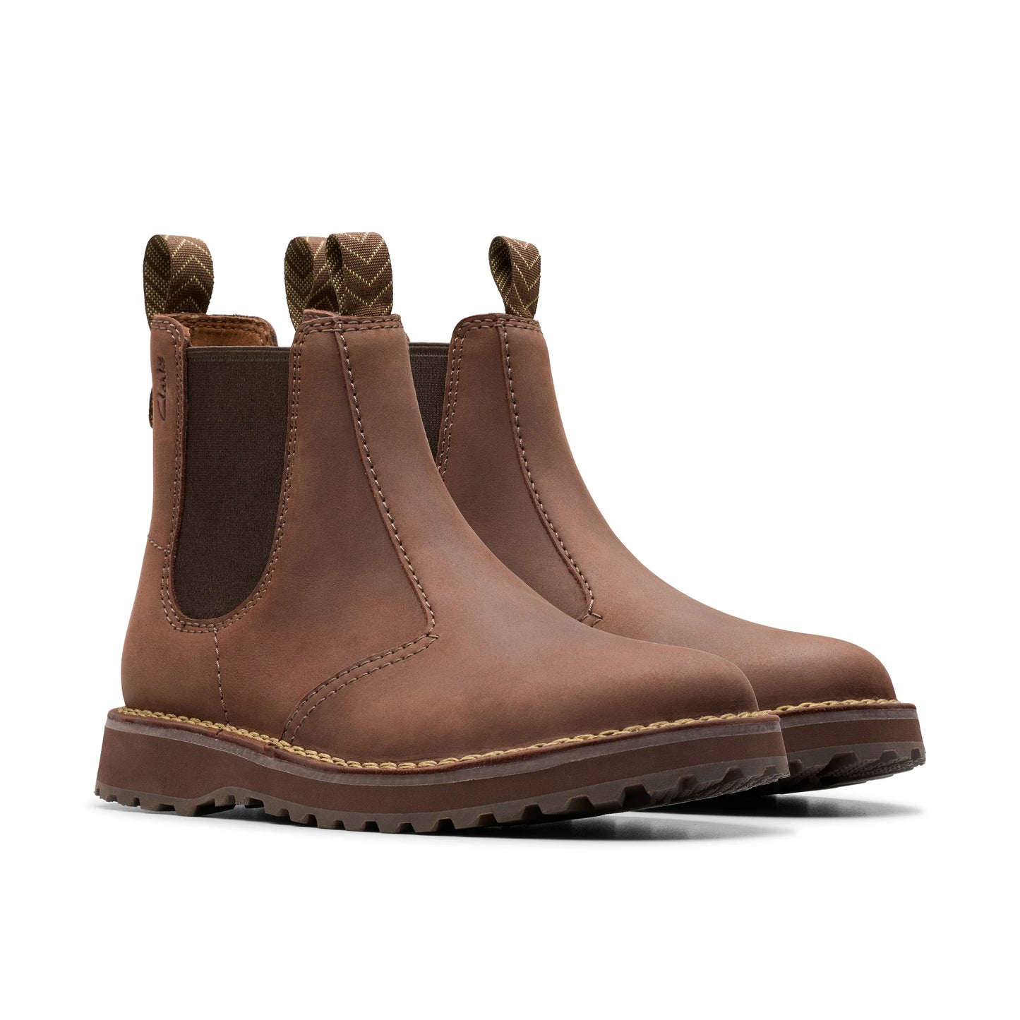 Botas De La Marca Clarks Para Hombre Modelo Solsbury Easy Dark Brown Leather En Color Marrón