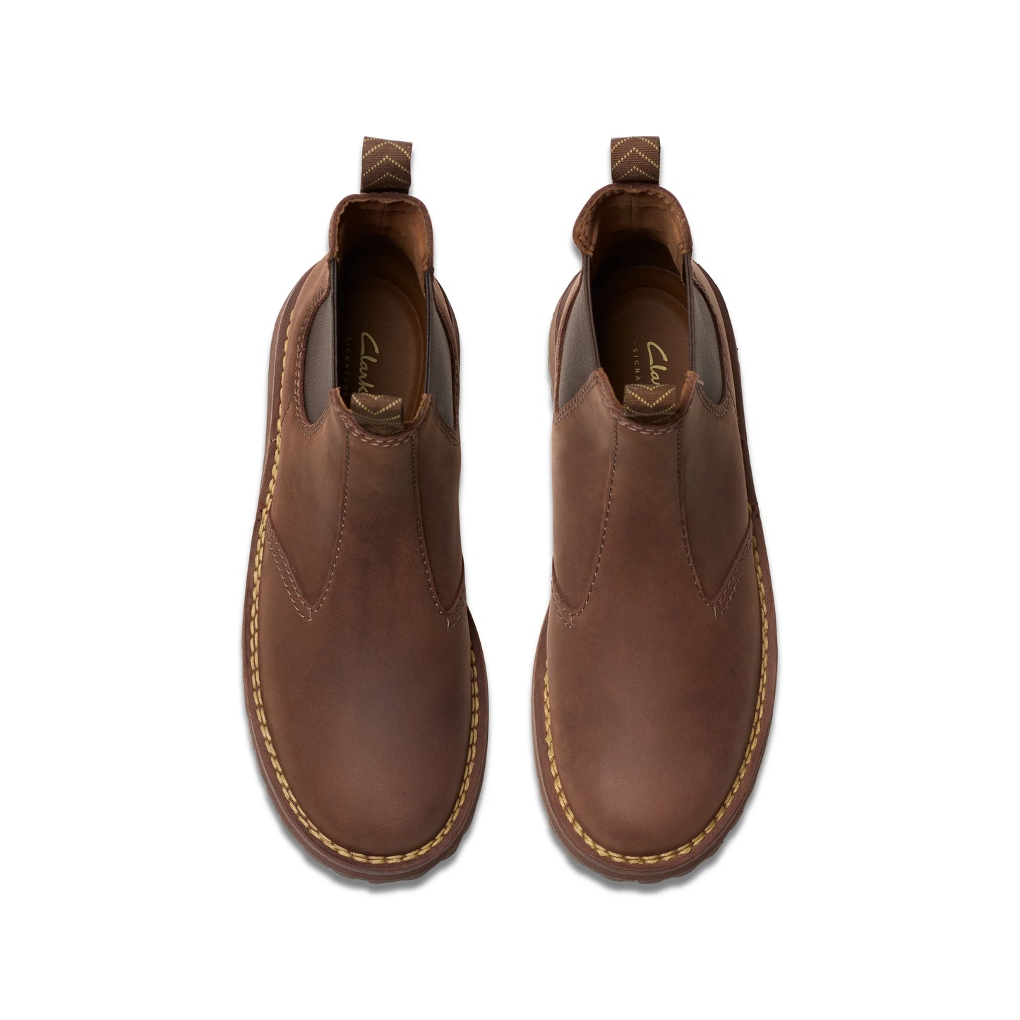 Botas De La Marca Clarks Para Hombre Modelo Solsbury Easy Dark Brown Leather En Color Marrón