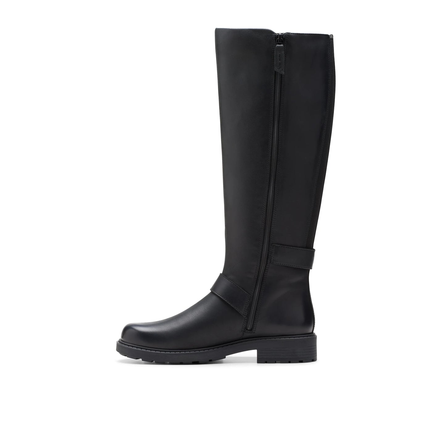 Botas De La Marca Clarks Para Mujer Modelo Orinoco2 Tall Black Leather En Color Negro