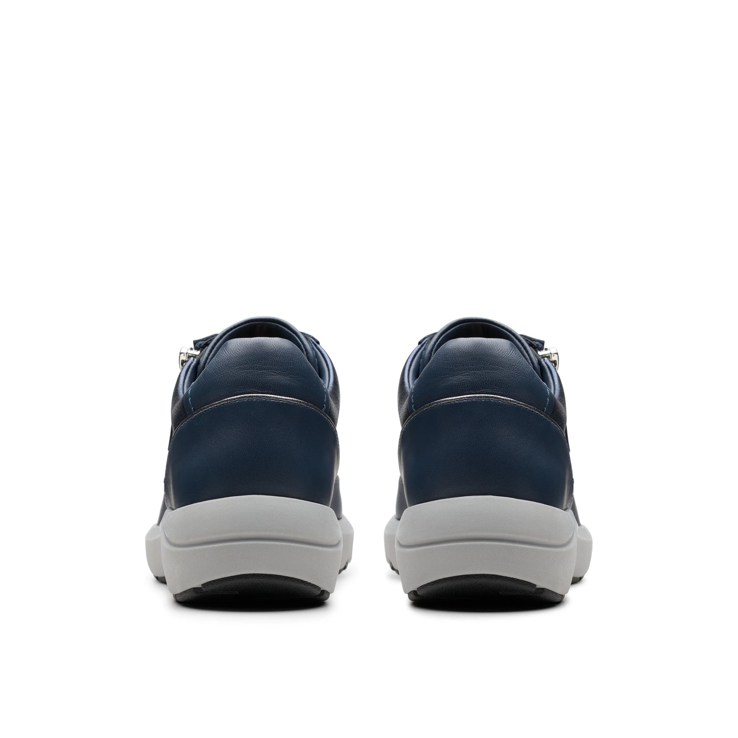 Sneakers De La Marca Clarks Para Mujer Modelo Tivoli Zip Navy Combination En Color Azul