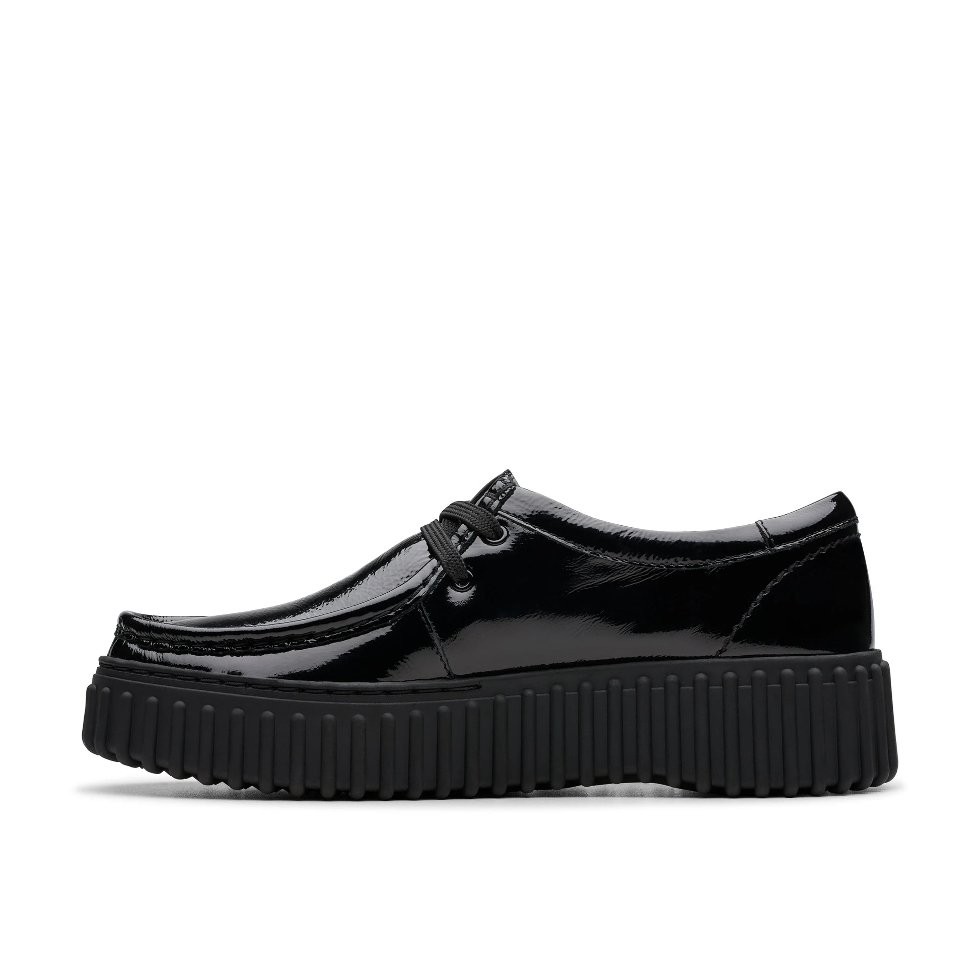 Zapatos Casual De La Marca Clarks  Para Mujer Modelo Torhill Bee Black Patent En Color Negro