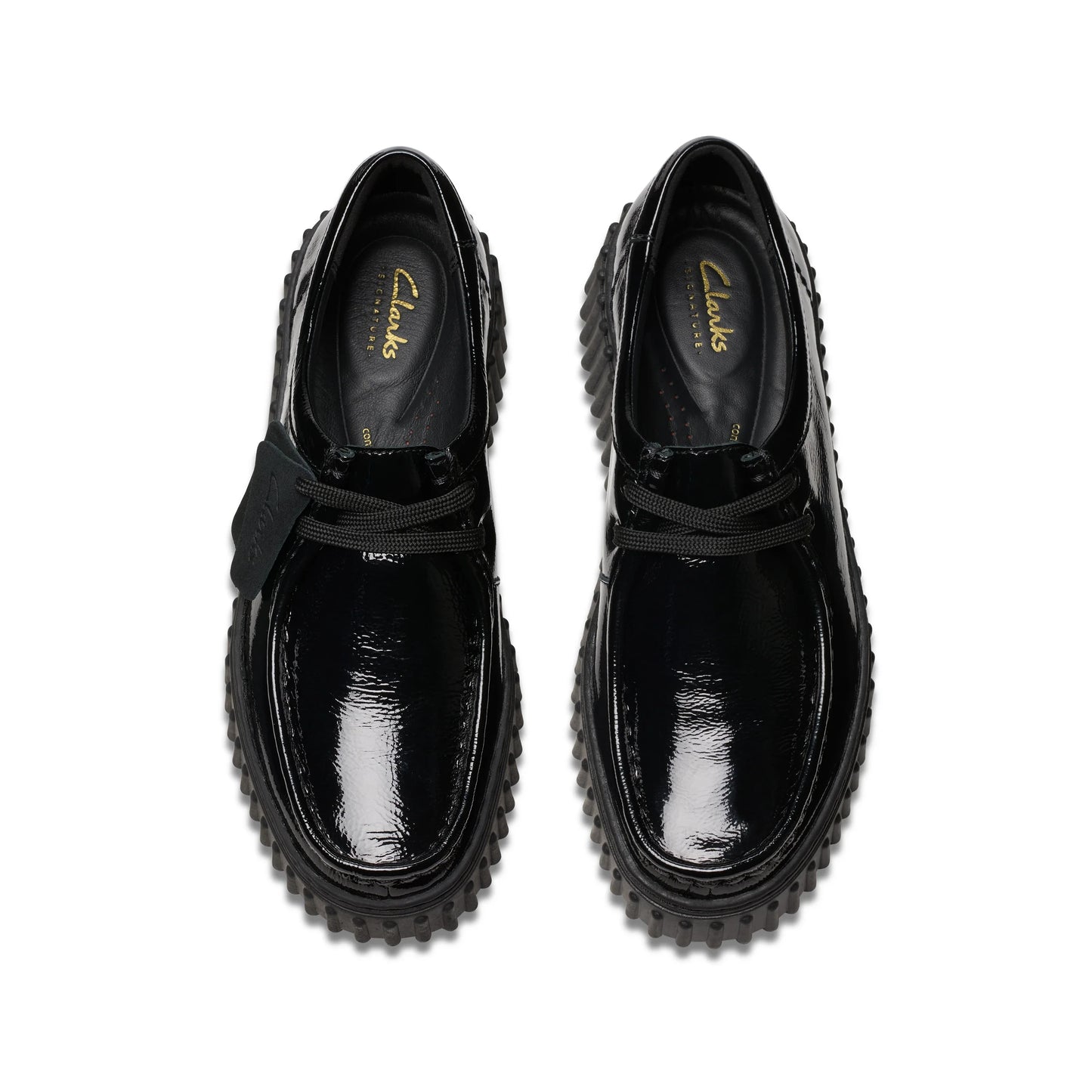 Zapatos Casual De La Marca Clarks Para Mujer Modelo Torhill Bee Black Patent En Color Negro