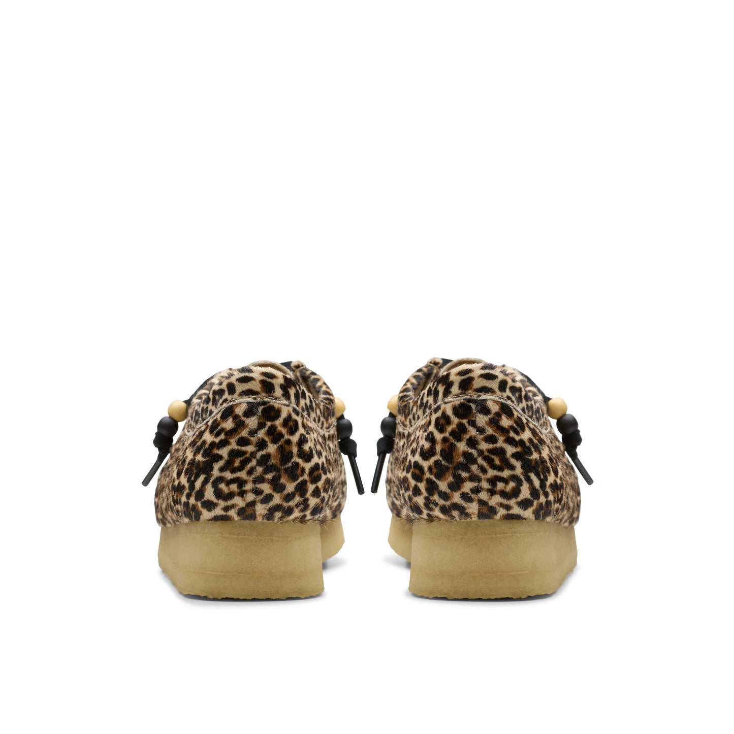 Zapatos Casual De La Marca Clarks Para Mujer Modelo Wallabee Leopard Print En Color Amarillo