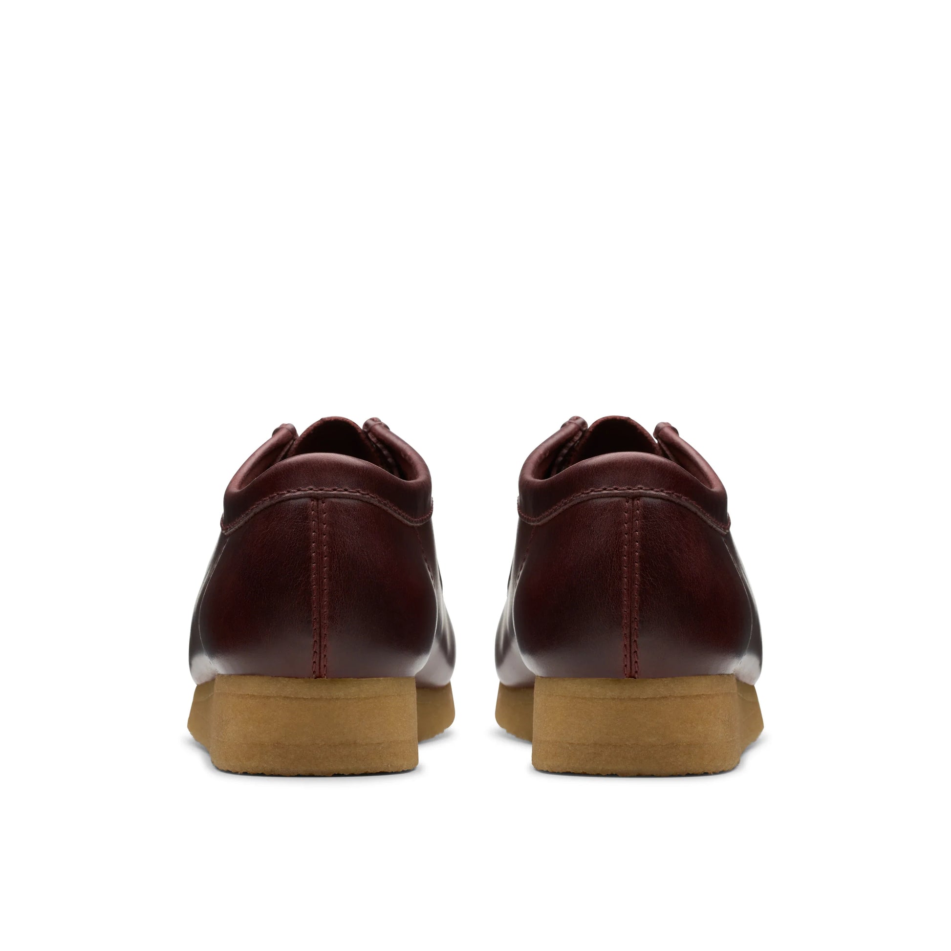 Zapatos Casual De La Marca Clarks  Para Hombre Modelo Wallabee Deep Red Leather En Color Rojo