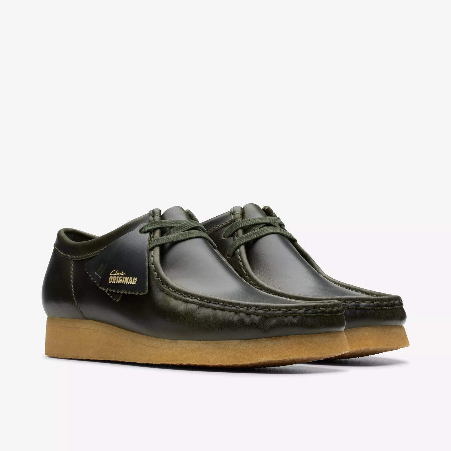 Zapatos Casual De La Marca Clarks Para Hombre Modelo Torhill Drgnlo Olive Suede En Color Verde