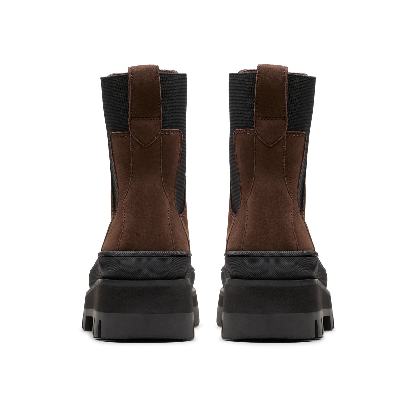 Botas De La Marca Clarks Para Mujer Modelo Orianna2 Top Dark Brown Nubuck En Color Marrón