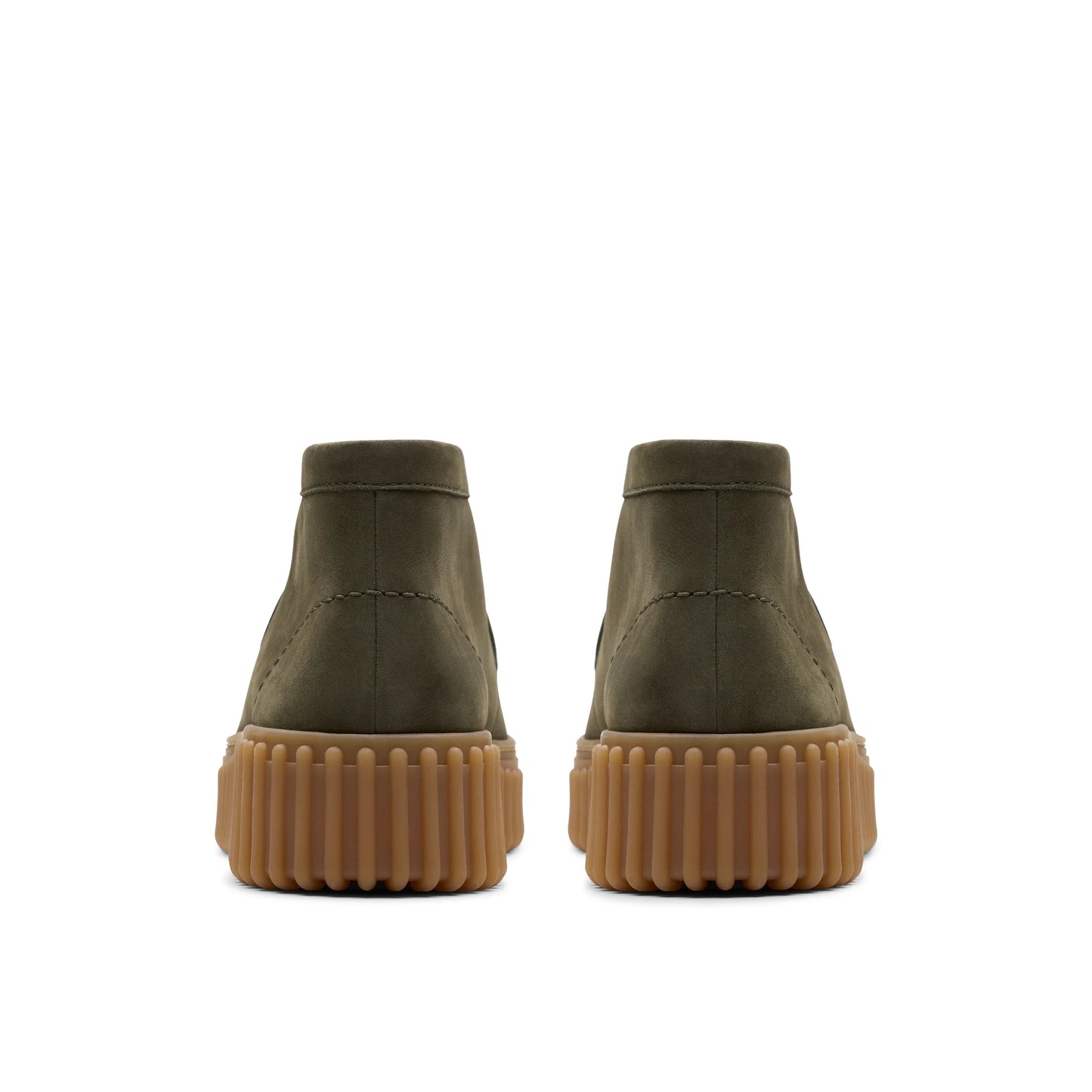 Botines De La Marca Clarks Para Mujer Modelo Torhill Moss Dark Green Nubuck En Color Green