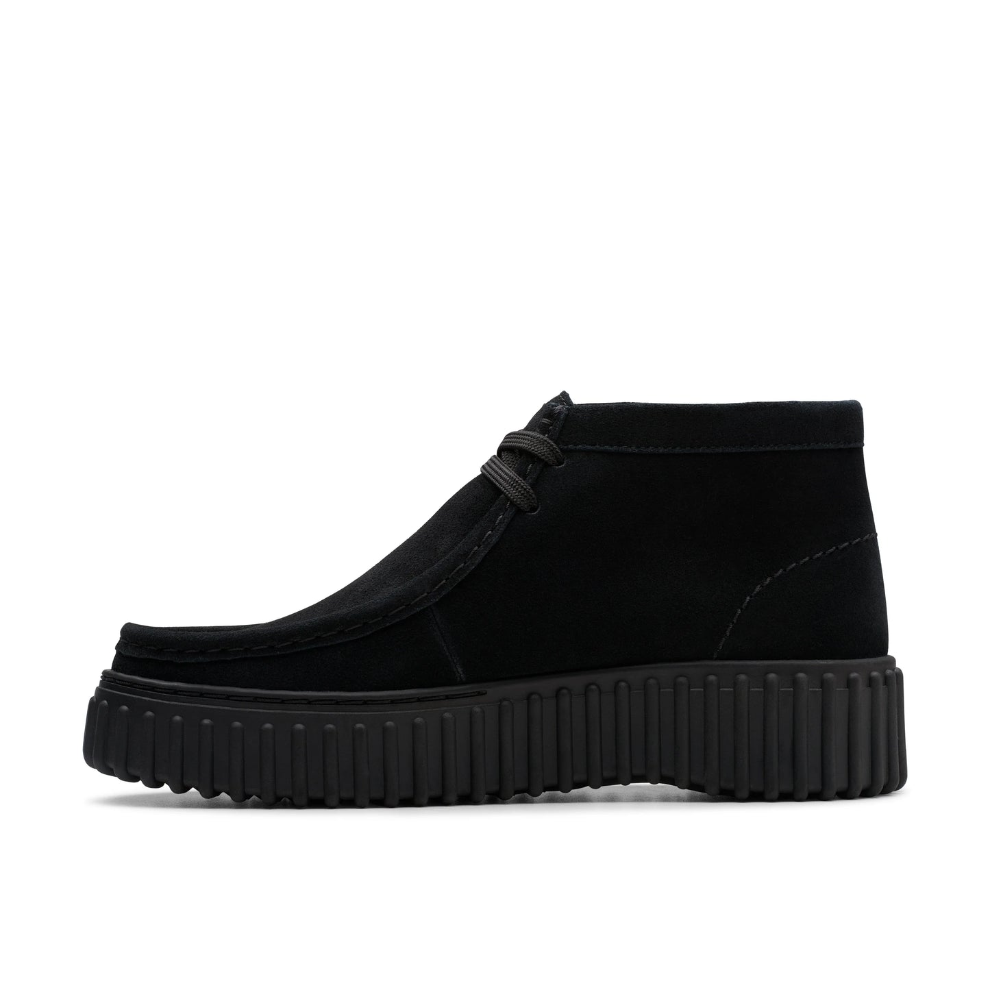 Botines De La Marca Clarks Para Mujer Modelo Torhill Moss Black Suede En Color Negro