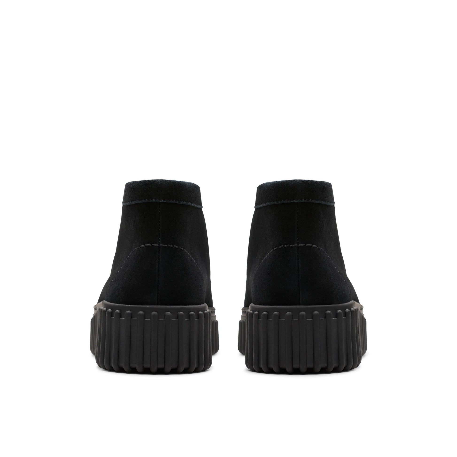 Bottes pour femme de la marque Clarks, modèle Torhill Moss Black SDE en noir.