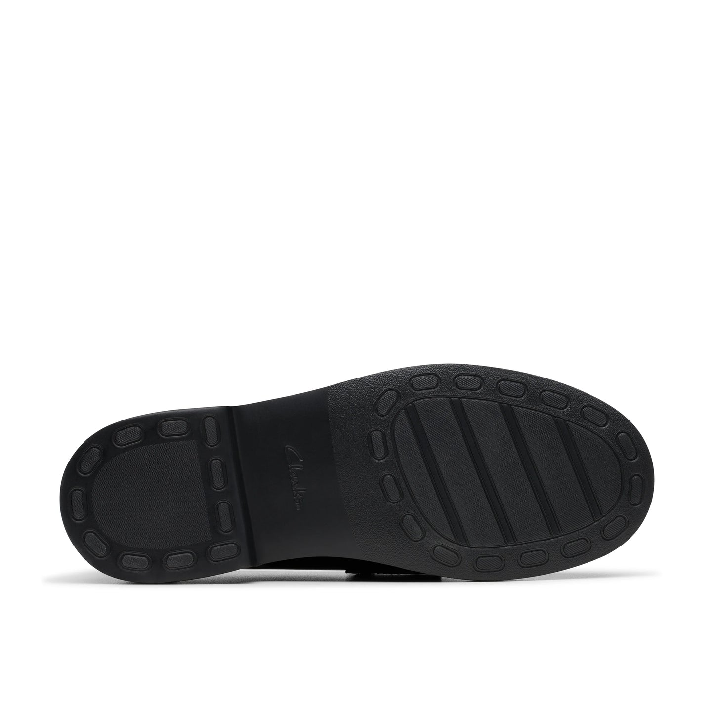 Mocasines De La Marca Clarks Para Mujer Modelo Splend Edge Black Leather En Color Negro