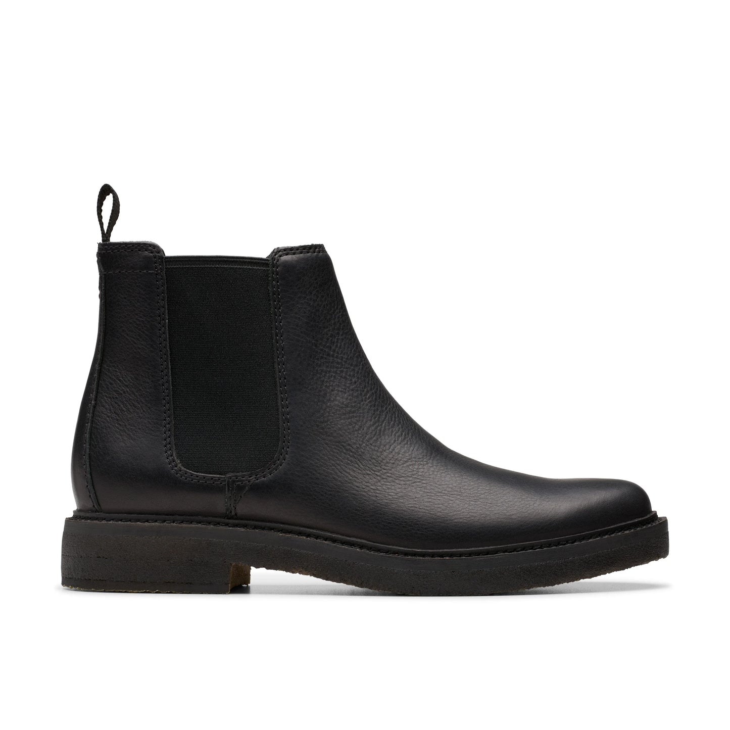 Botines Chelsea De La Marca Clarks Para Hombre Modelo Clarkdale Easy Black Leather En Color Negro