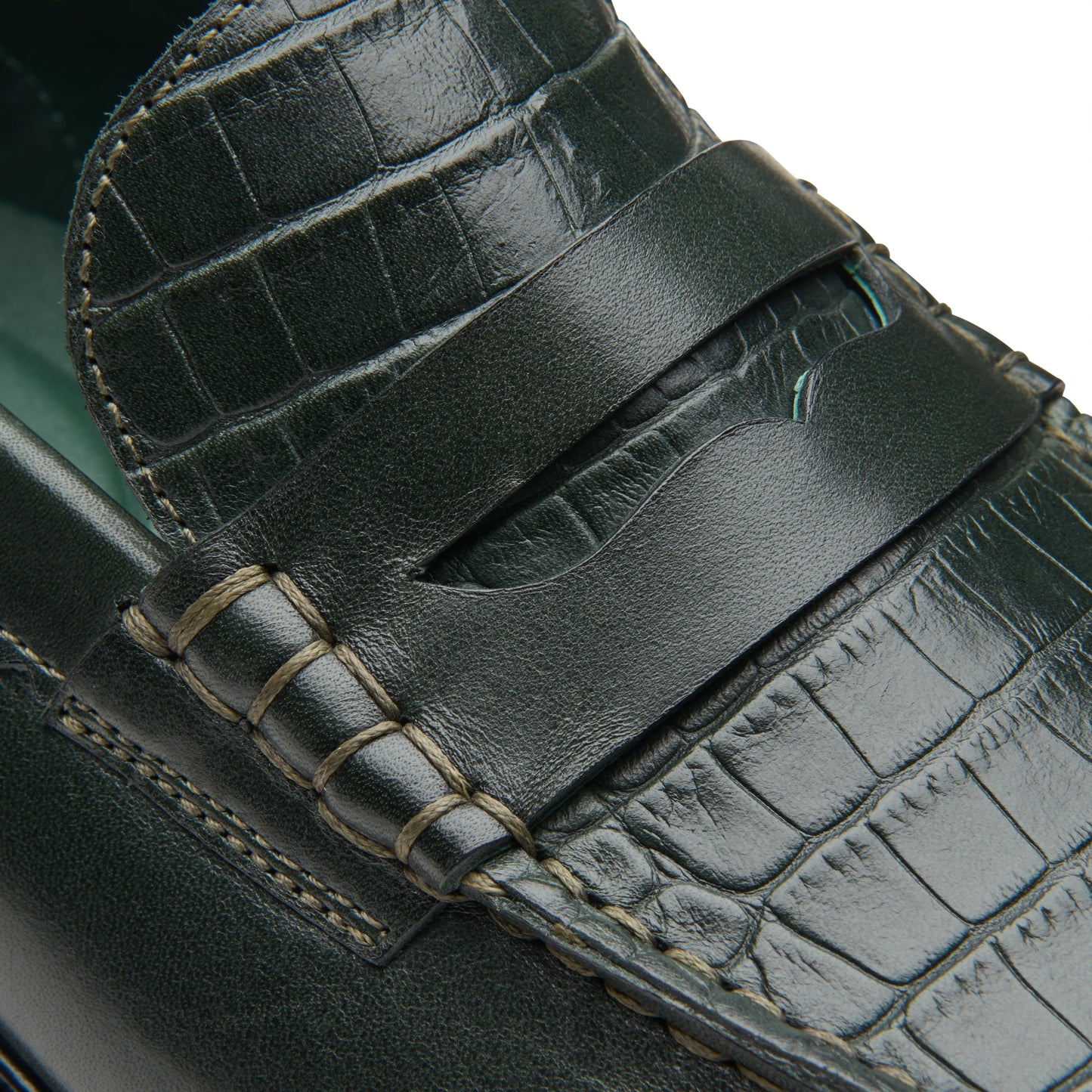 Mocasines De La Marca Clarks Para Hombre Modelo Craftjames Lo Dark Green Combi En Color Verde