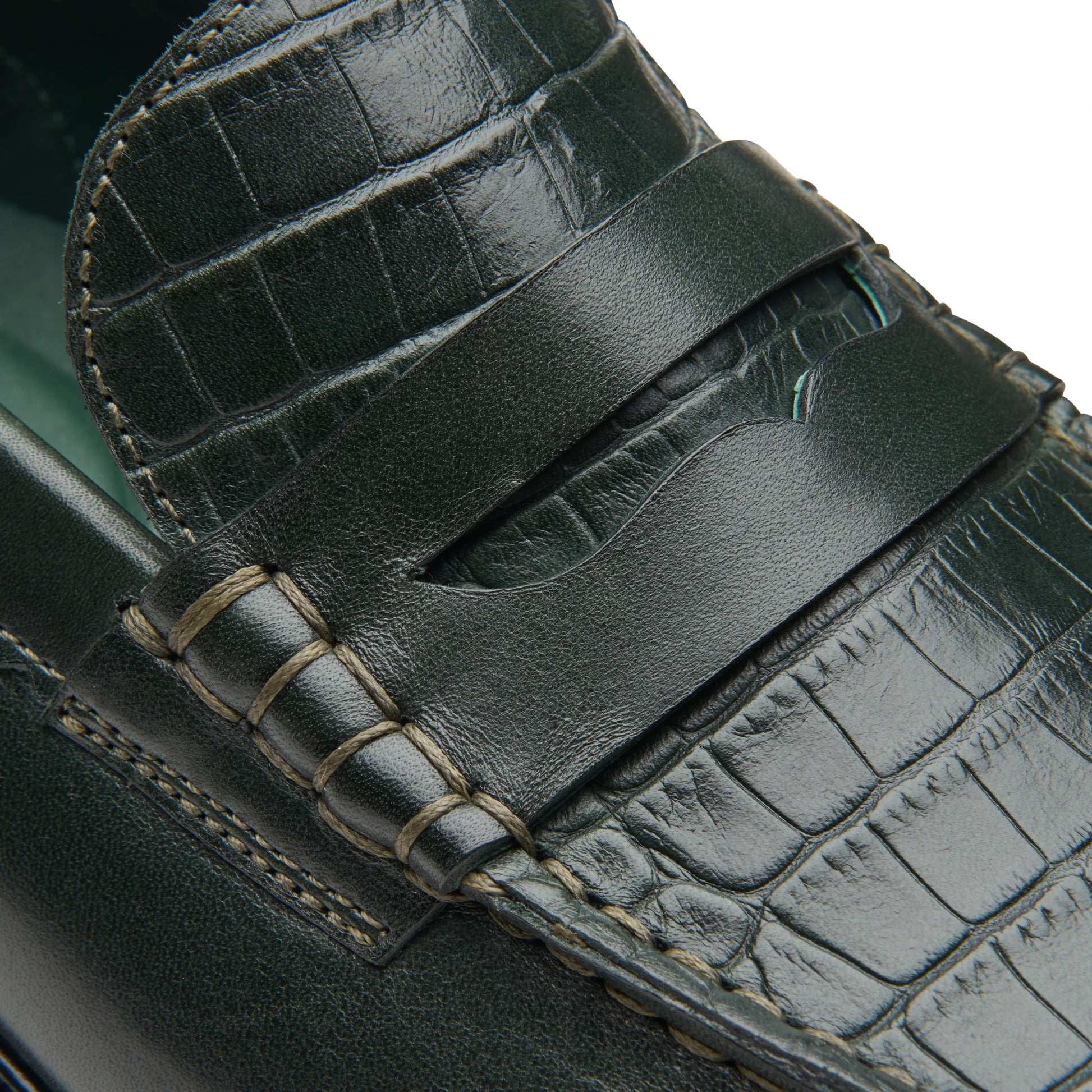 Mocasines De La Marca Clarks  Para Hombre Modelo Craftjames Lo Dark Green Combi En Color Verde