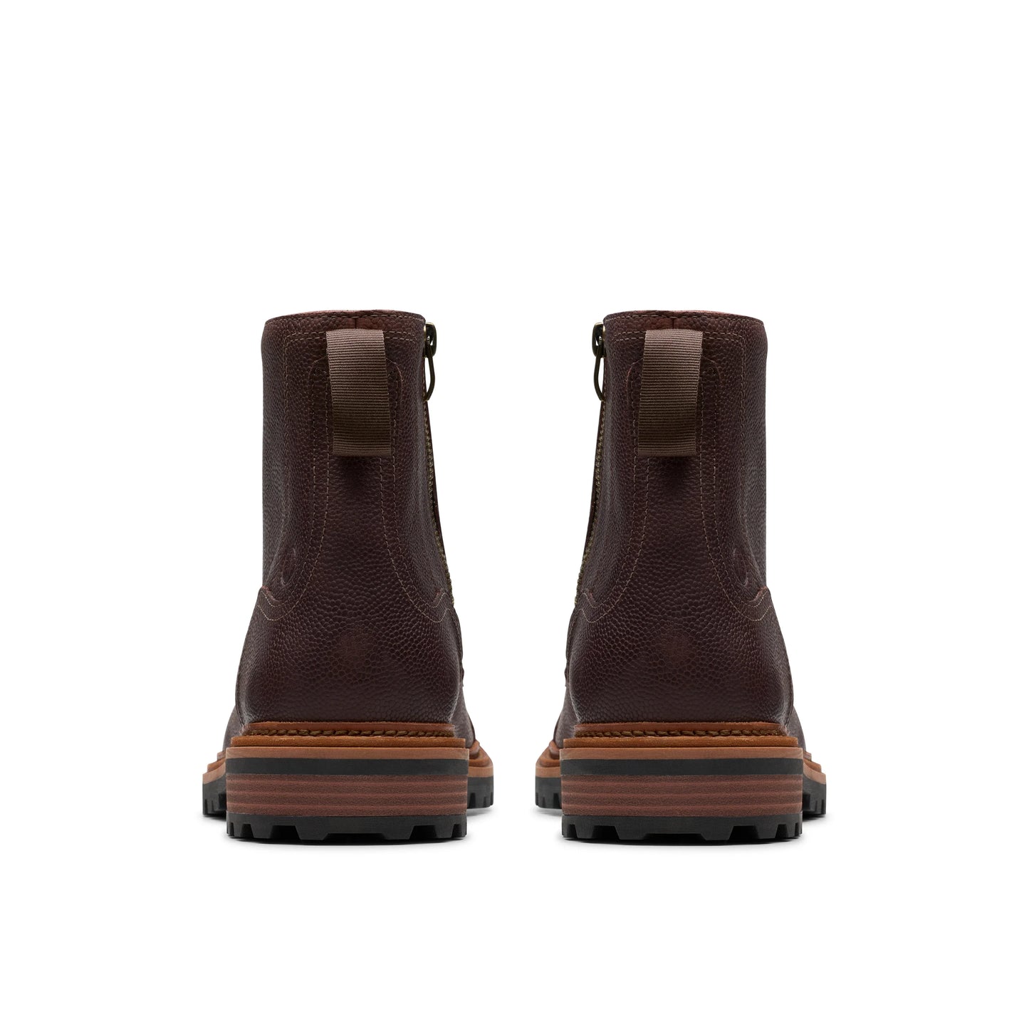 Botas De La Marca Clarks Para Hombre Modelo Clarkridge Hi Brown Scotch Grain En Color Marrón