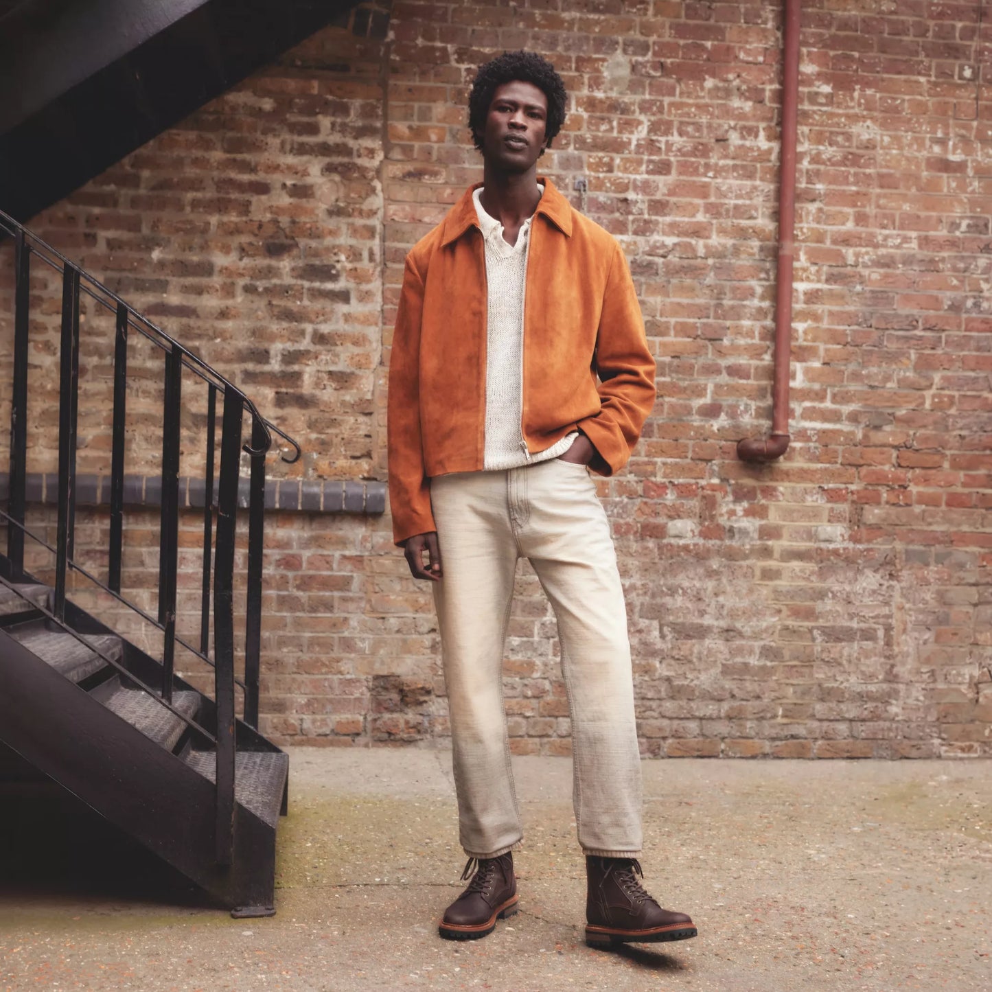 Botas De La Marca Clarks Para Hombre Modelo Clarkridge Hi Brown Scotch Grain En Color Marrón