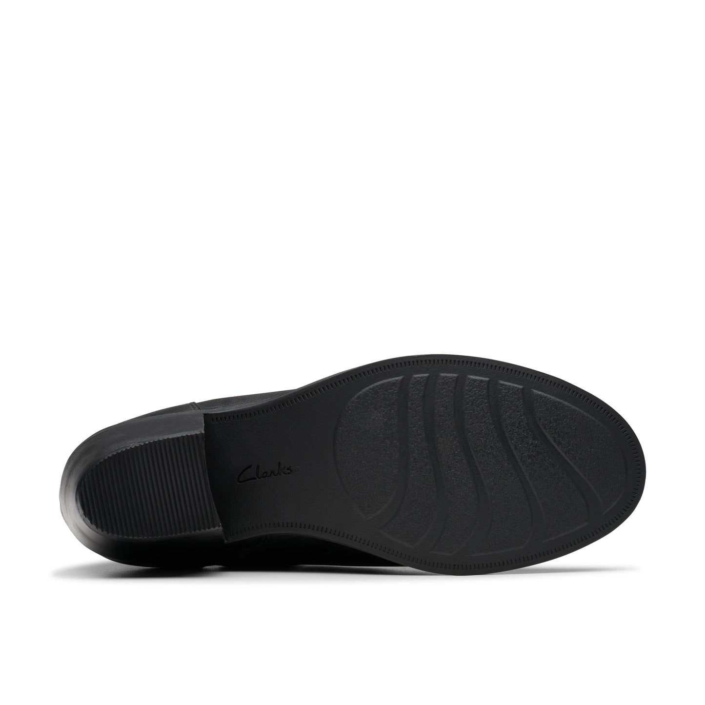 Botines De La Marca Clarks Para Mujer Modelo Neva Buckle Black Leather En Color Negro