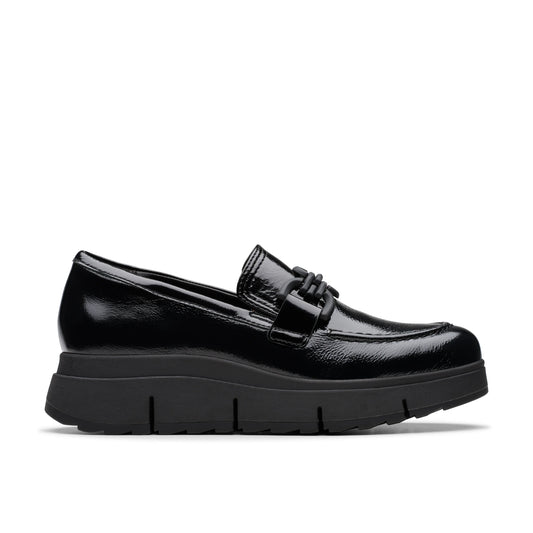 Zapatos Casual De La Marca Clarks  Para Mujer Modelo Loriini Izzy Black Patent En Color Negro