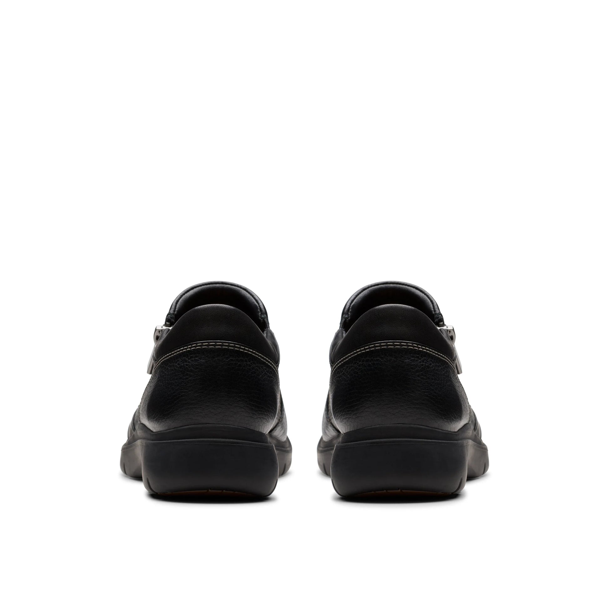 Zapatos Casual De La Marca Clarks  Para Mujer Modelo Certina Pure Black Leather En Color Negro