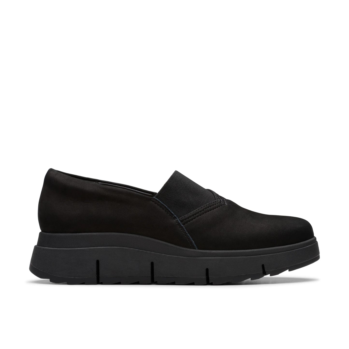 Zapatos Casual De La Marca Clarks Para Mujer Modelo Loriini West Black En Color Negro