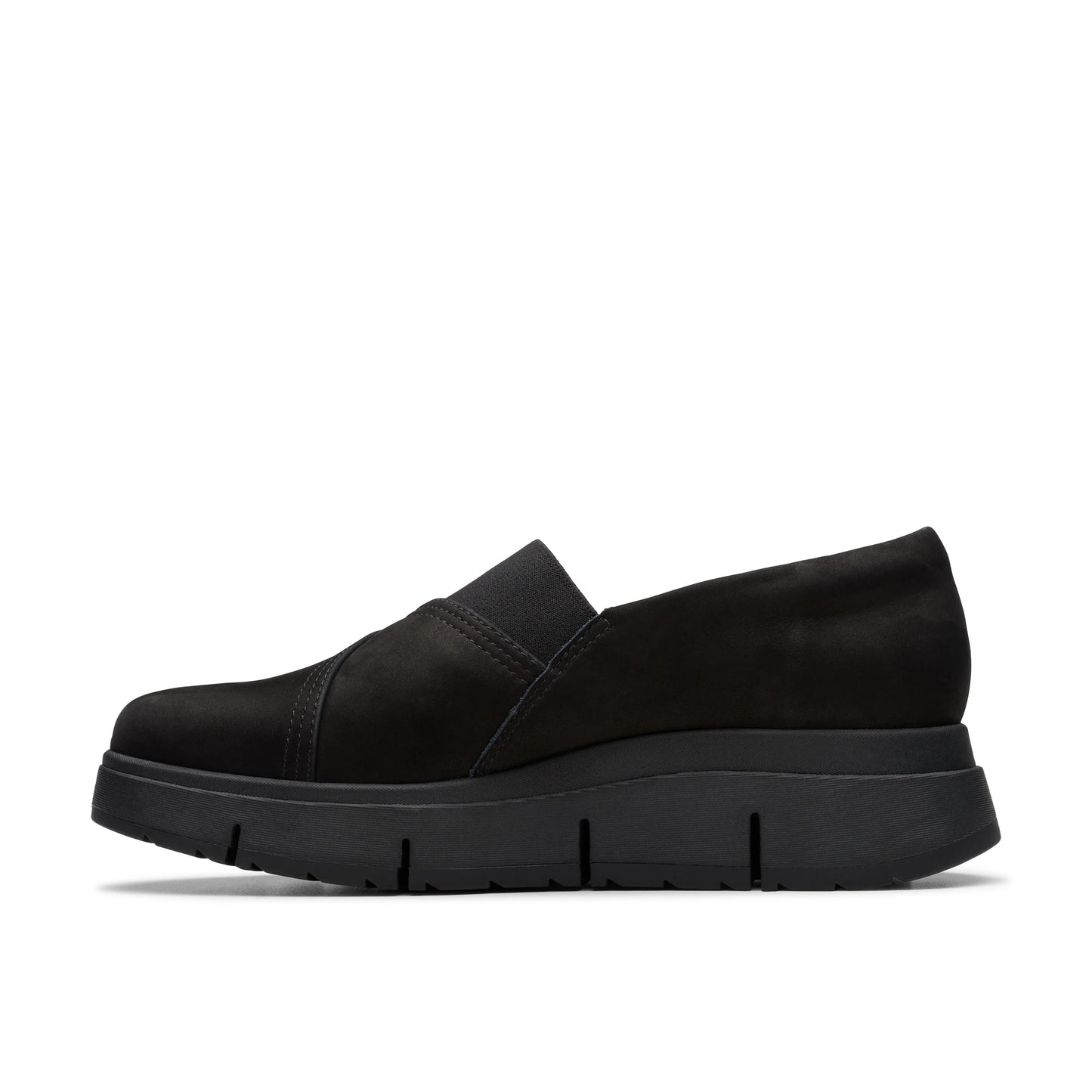 Zapatos Casual De La Marca Clarks Para Mujer Modelo Loriini West Black En Color Negro