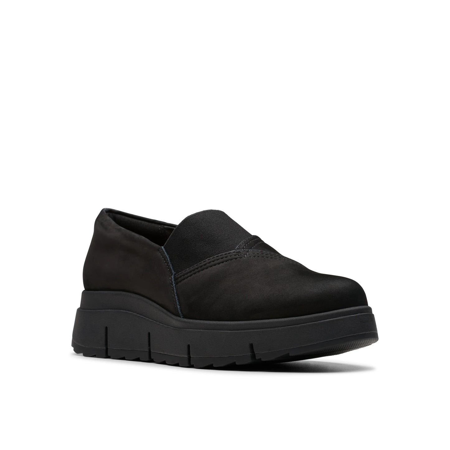 Zapatos Casual De La Marca Clarks Para Mujer Modelo Loriini West Black En Color Negro