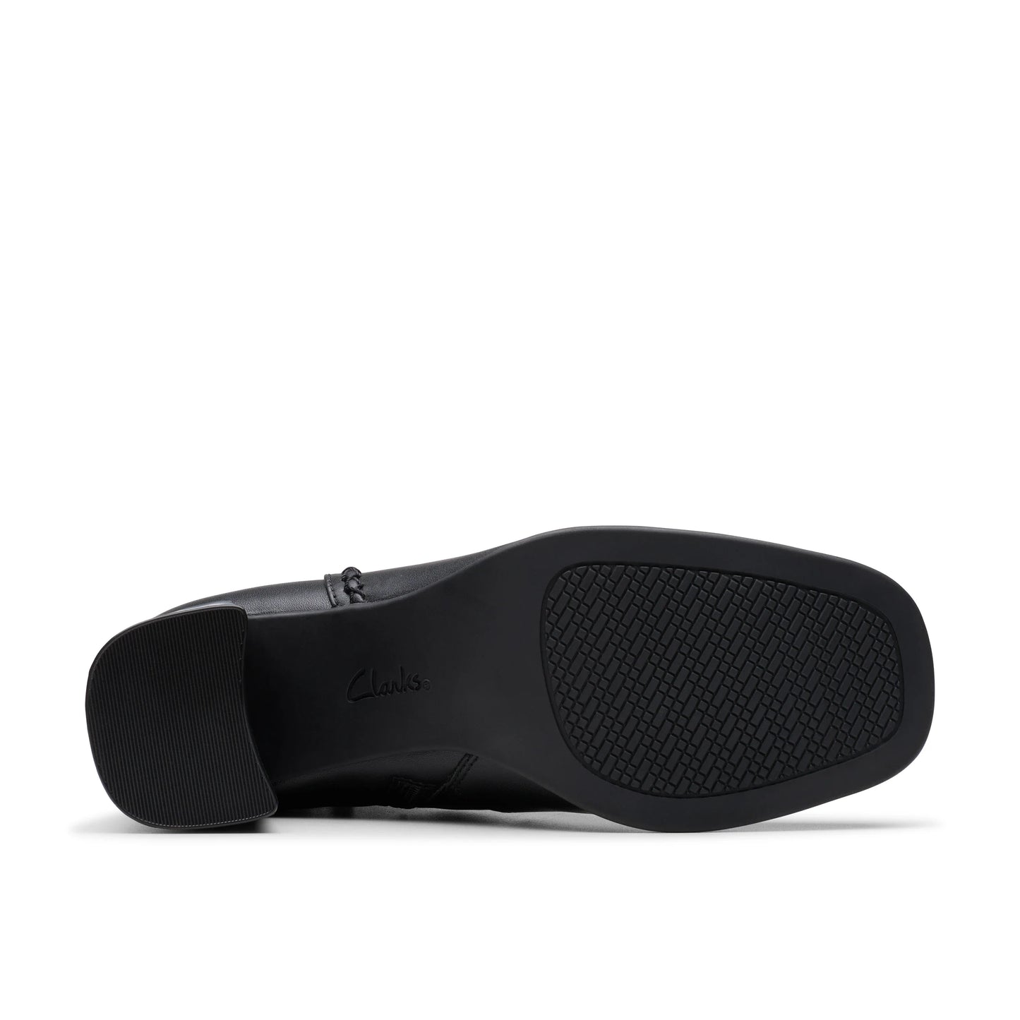 Botines De La Marca Clarks Para Mujer Modelo Keirsta Faye Black Leather En Color Negro