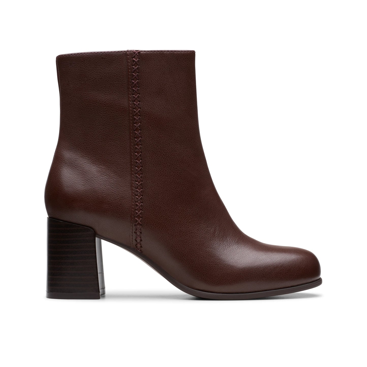 Botines De La Marca Clarks Para Mujer Modelo Keirsta Faye Brown Leather En Color Marrón