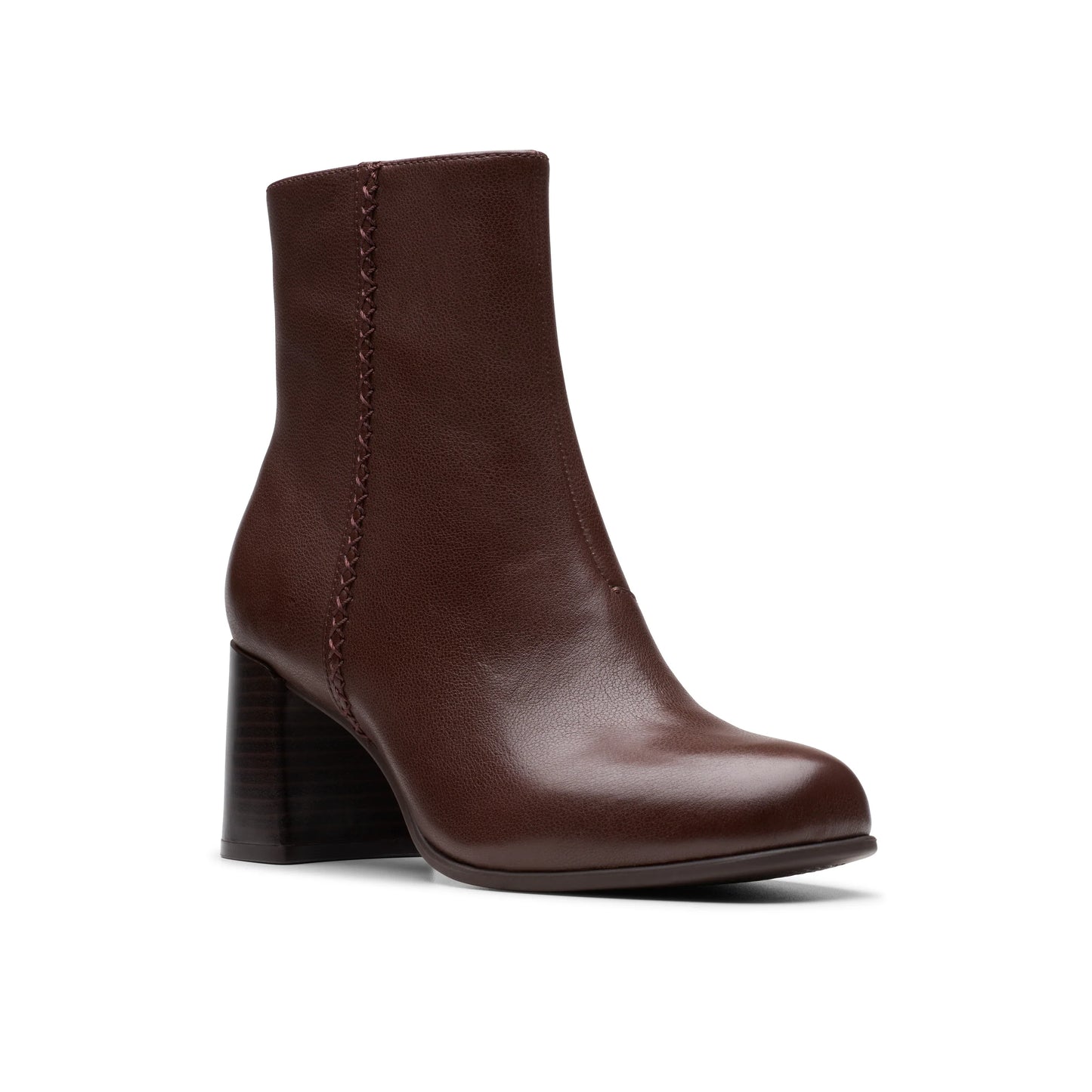 Botines De La Marca Clarks Para Mujer Modelo Keirsta Faye Brown Leather En Color Marrón
