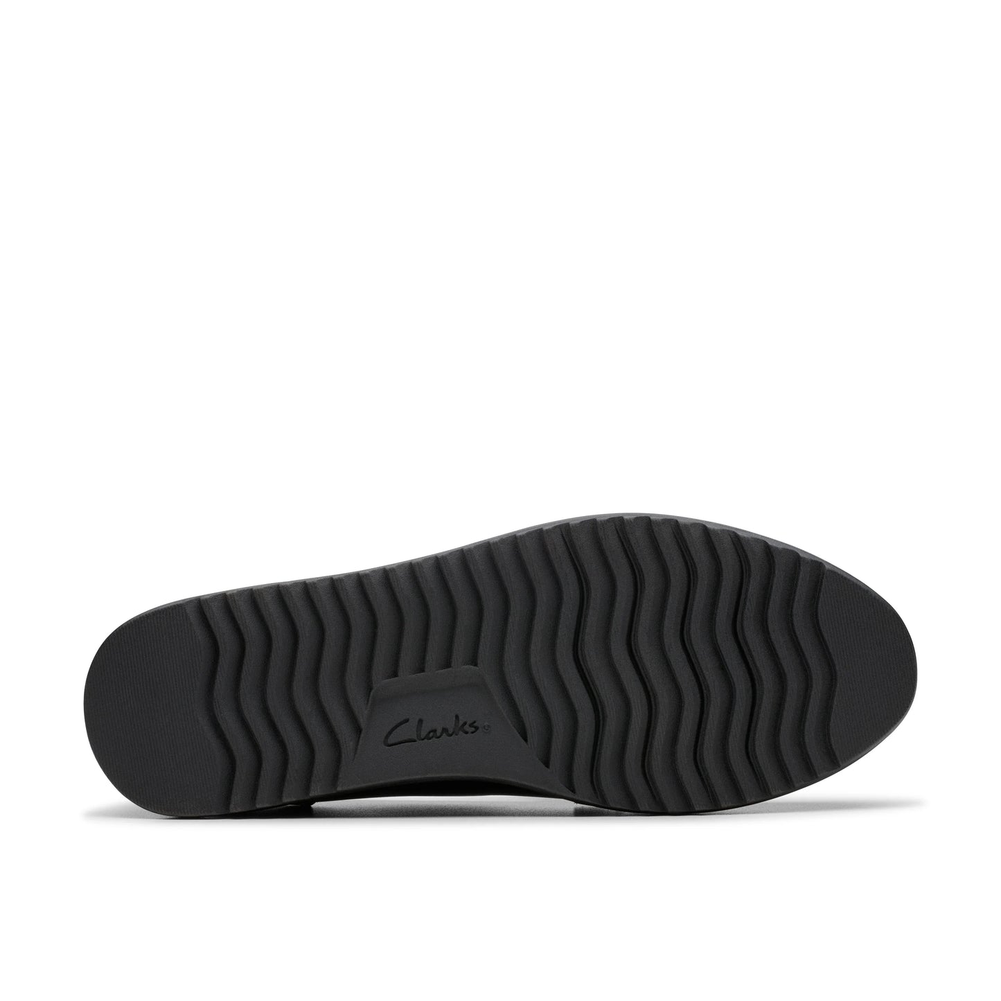 Zapatos Casual De La Marca Clarks Para Mujer Modelo Zylah May Black Leather En Color Negro