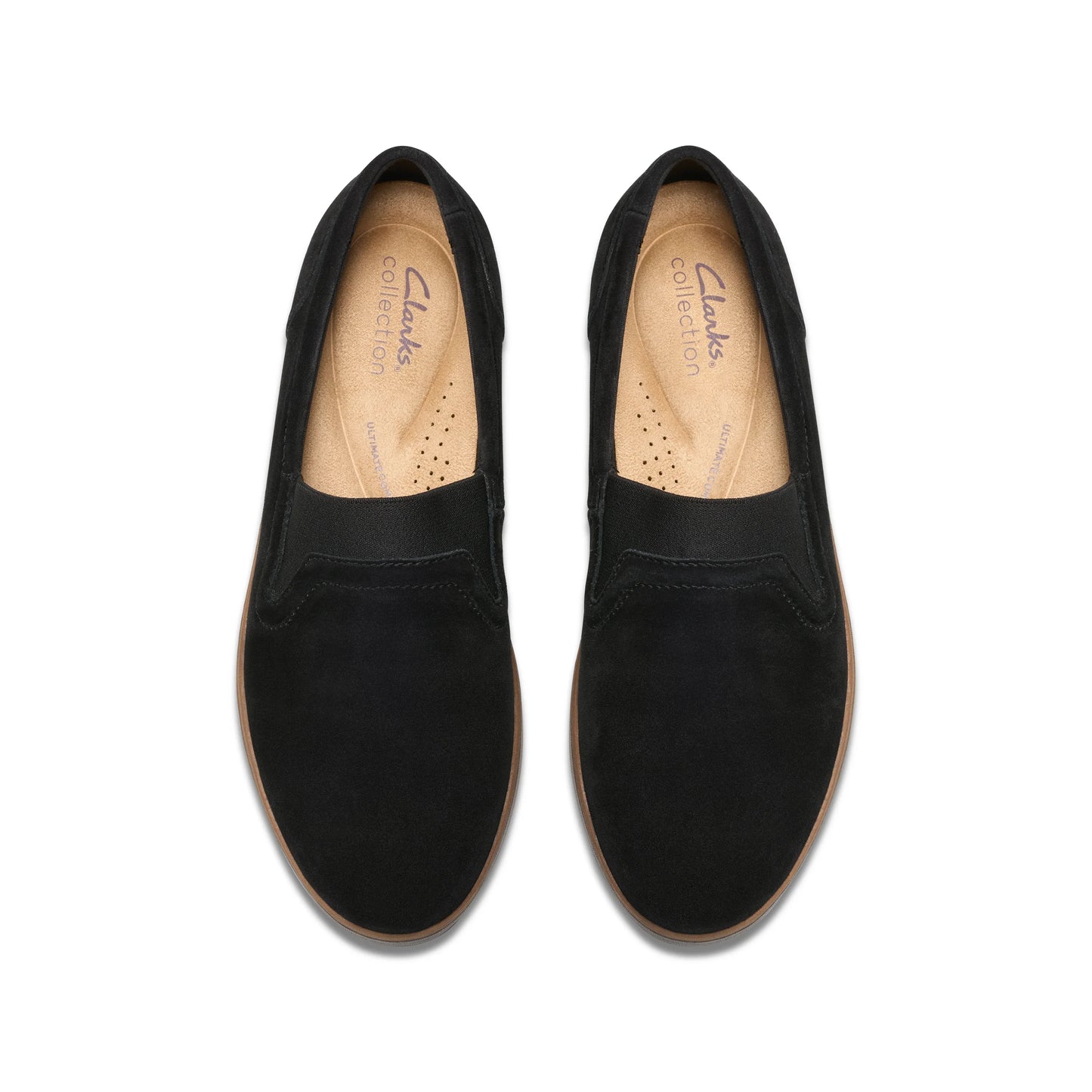 Zapatos casual para mujer de la marca clarks modelo zylah sky black sde en color negro