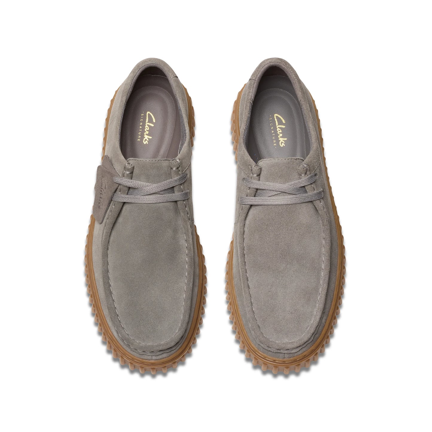 Zapatos Casual De La Marca Clarks Para Hombre Modelo Torhill Lo Grey Suede En Color Gris