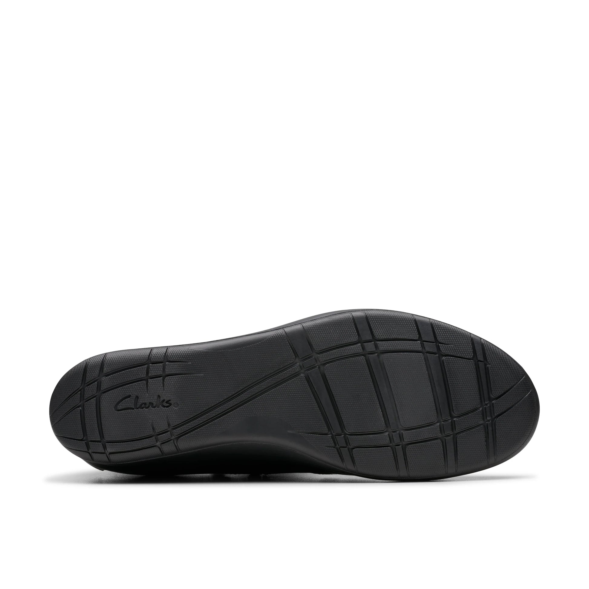 Чорні шкіряні жіночі черевики Clarks Suttyn Rae