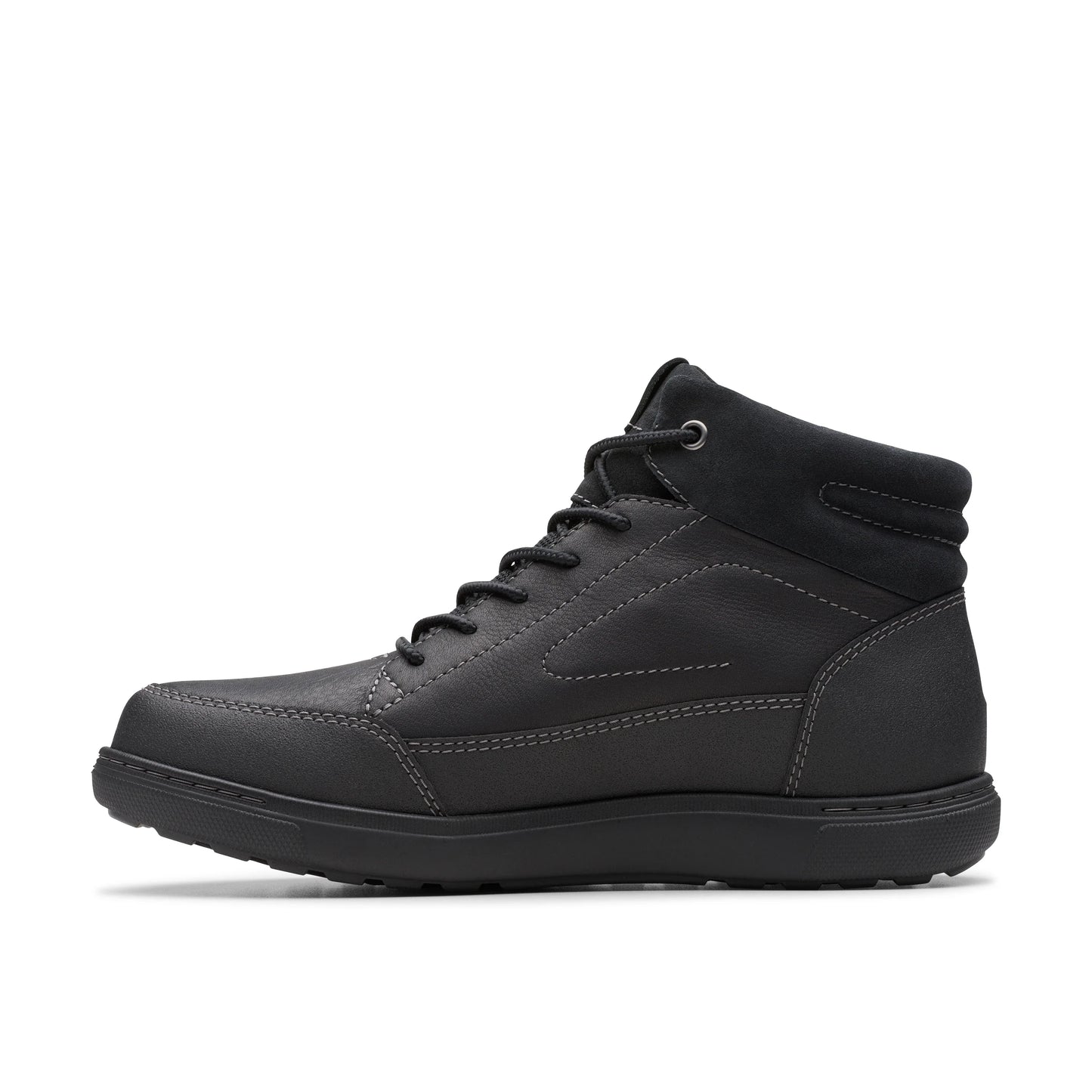 Botas De La Marca Clarks Para Hombre Modelo Mapstone Higtx Black Wlined Leather En Color Negro