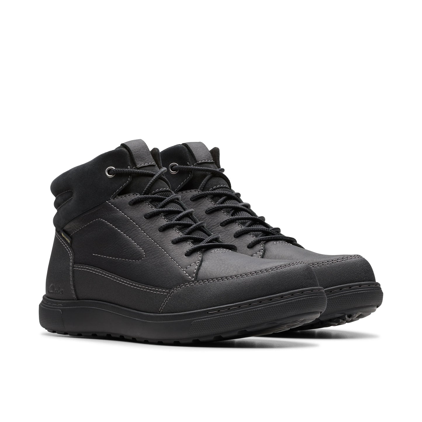 Botas De La Marca Clarks Para Hombre Modelo Mapstone Higtx Black Wlined Leather En Color Negro