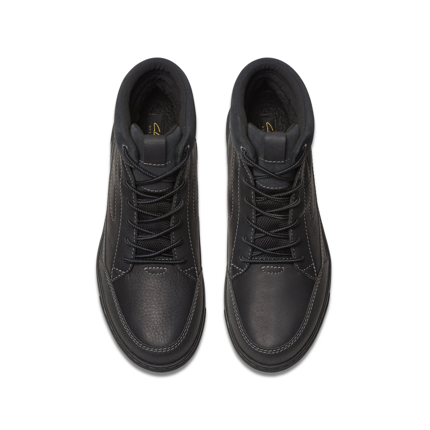 Botas De La Marca Clarks Para Hombre Modelo Mapstone Higtx Black Wlined Leather En Color Negro