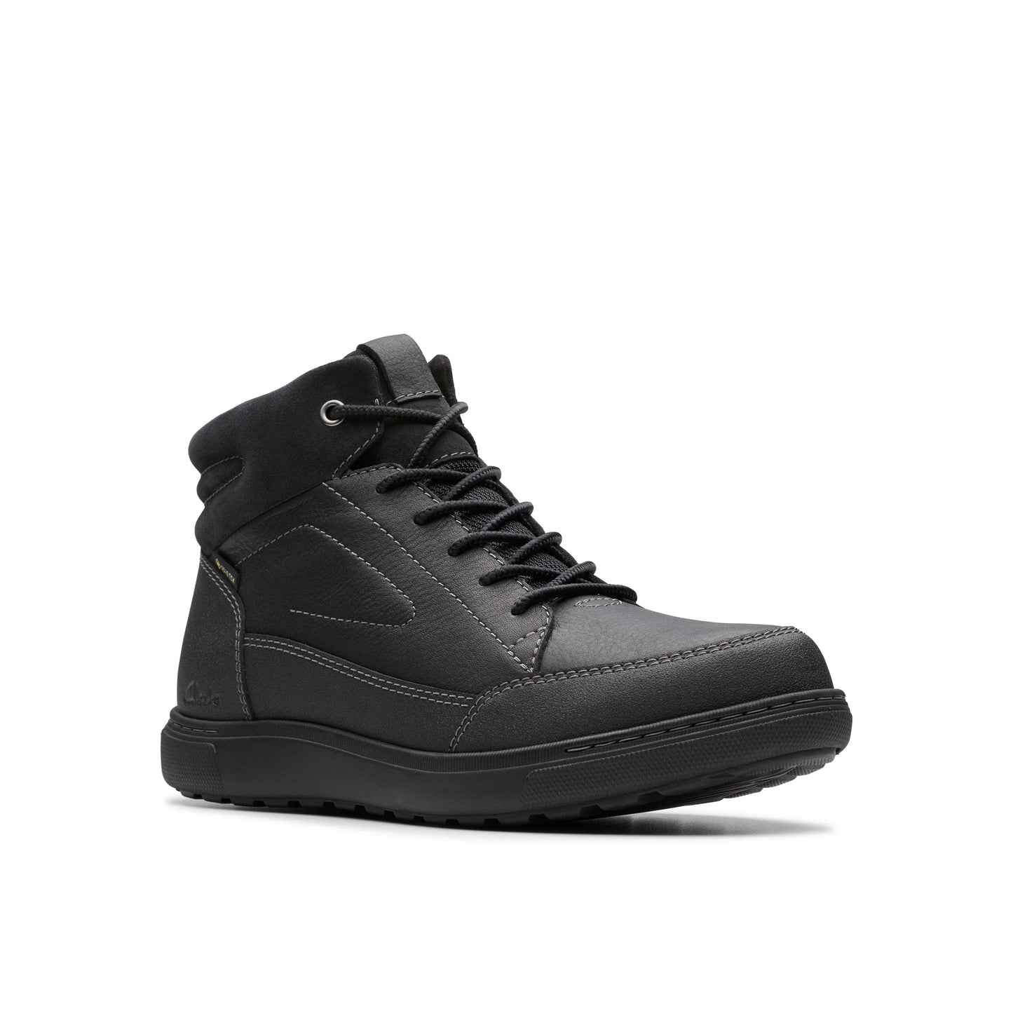 Botas De La Marca Clarks Para Hombre Modelo Mapstone Higtx Black Wlined Leather En Color Negro