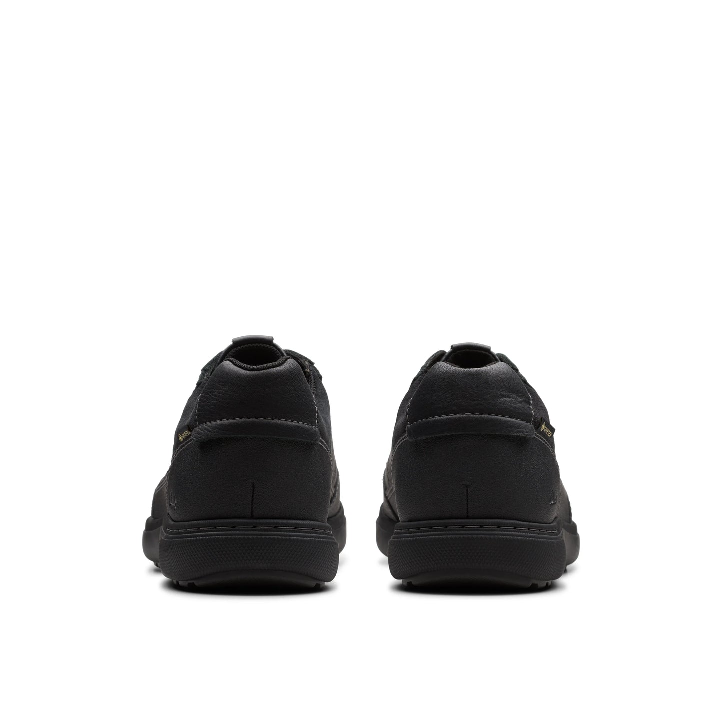 Zapatos Casual De La Marca Clarks Para Hombre Modelo Mapstone Lo Gtx Black Leather En Color Negro