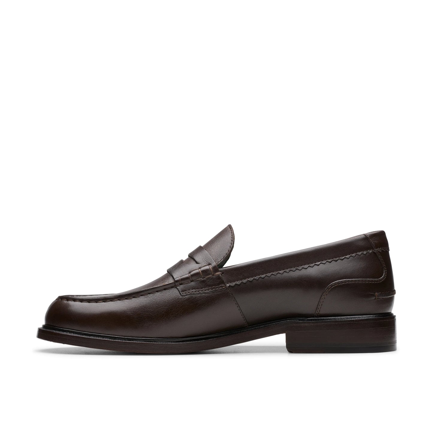 Mocasines De La Marca Clarks Para Hombre Modelo Craftjames Lo Dark Brown Leather En Color Marrón