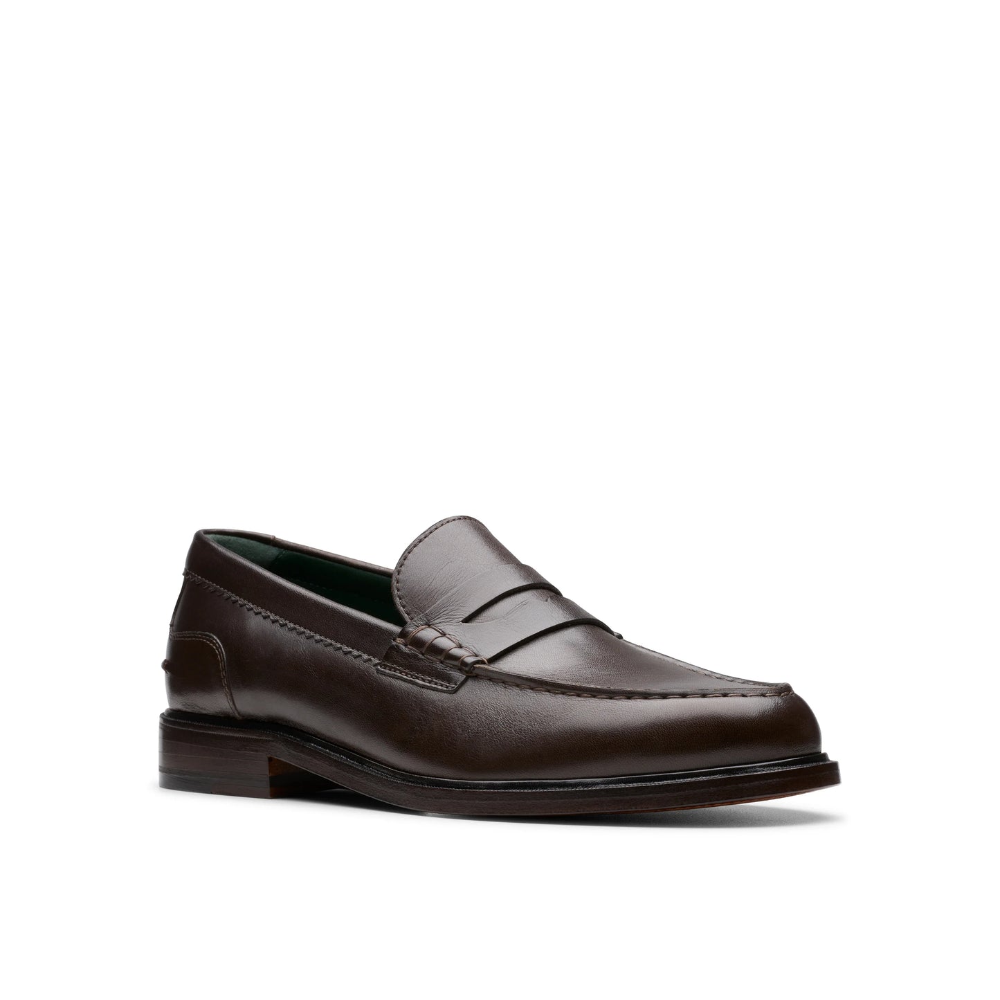 Mocasines De La Marca Clarks Para Hombre Modelo Craftjames Lo Dark Brown Leather En Color Marrón