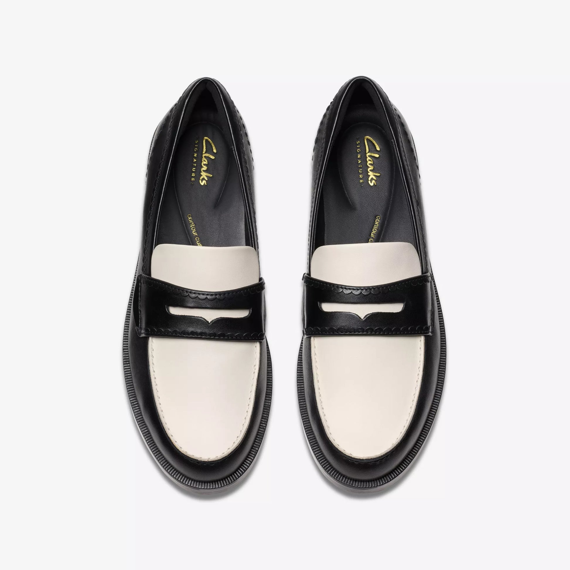 Zapatos Casual De La Marca Clarks  Para Mujer Modelo Straven Edge Black Combi Lea En Color Negro