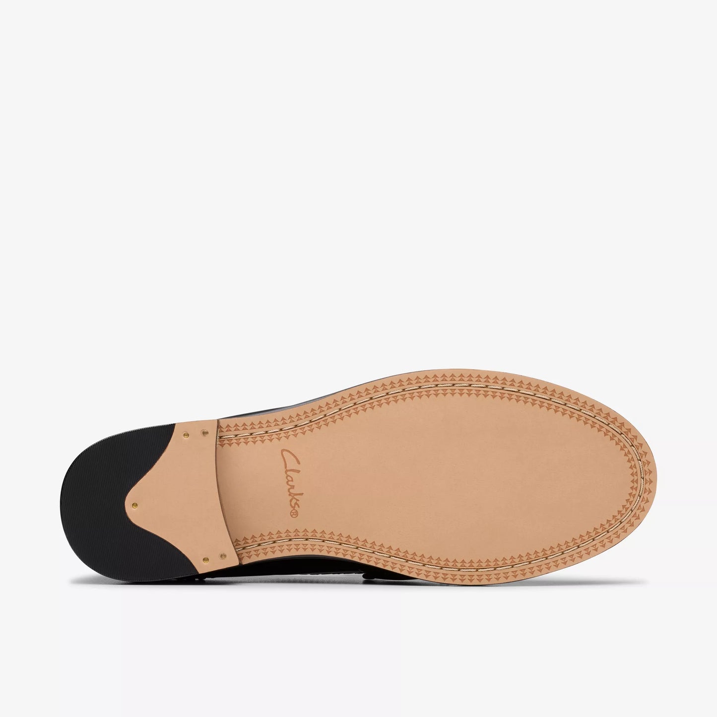 CLARKS | MOCASINES | MUJER | STRAVEN EDGE BLACK LEATHER | NEGRO