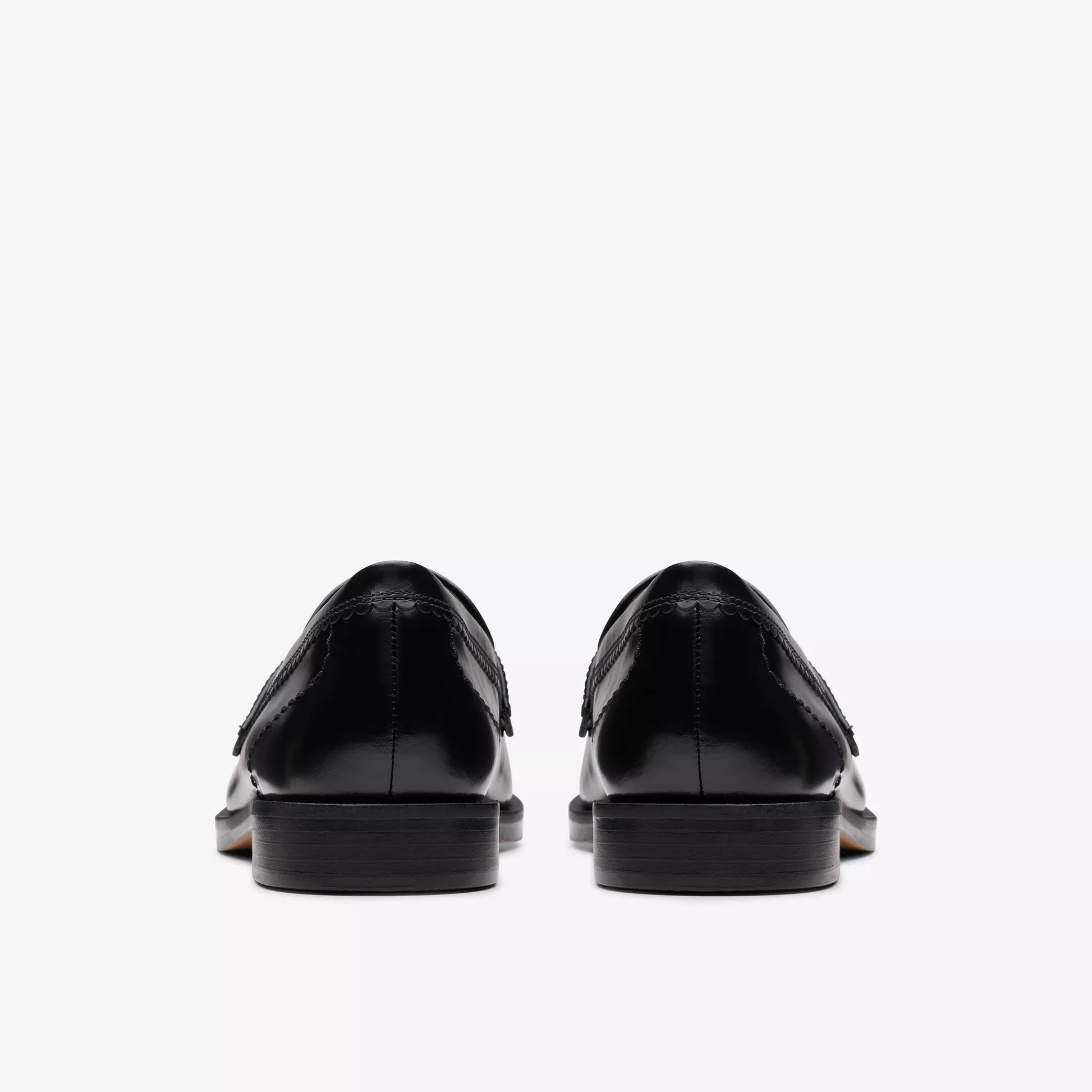 Zapatos Casual De La Marca Clarks  Para Mujer Modelo Straven Edge Black Leather En Color Negro